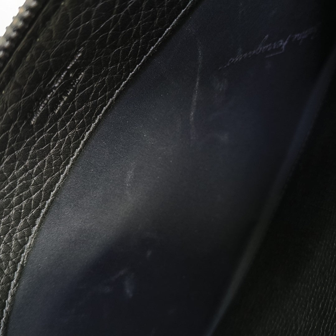 Calfskin Clutch Black