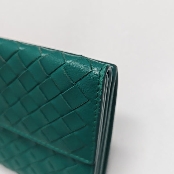 Lambskin Wallet Green