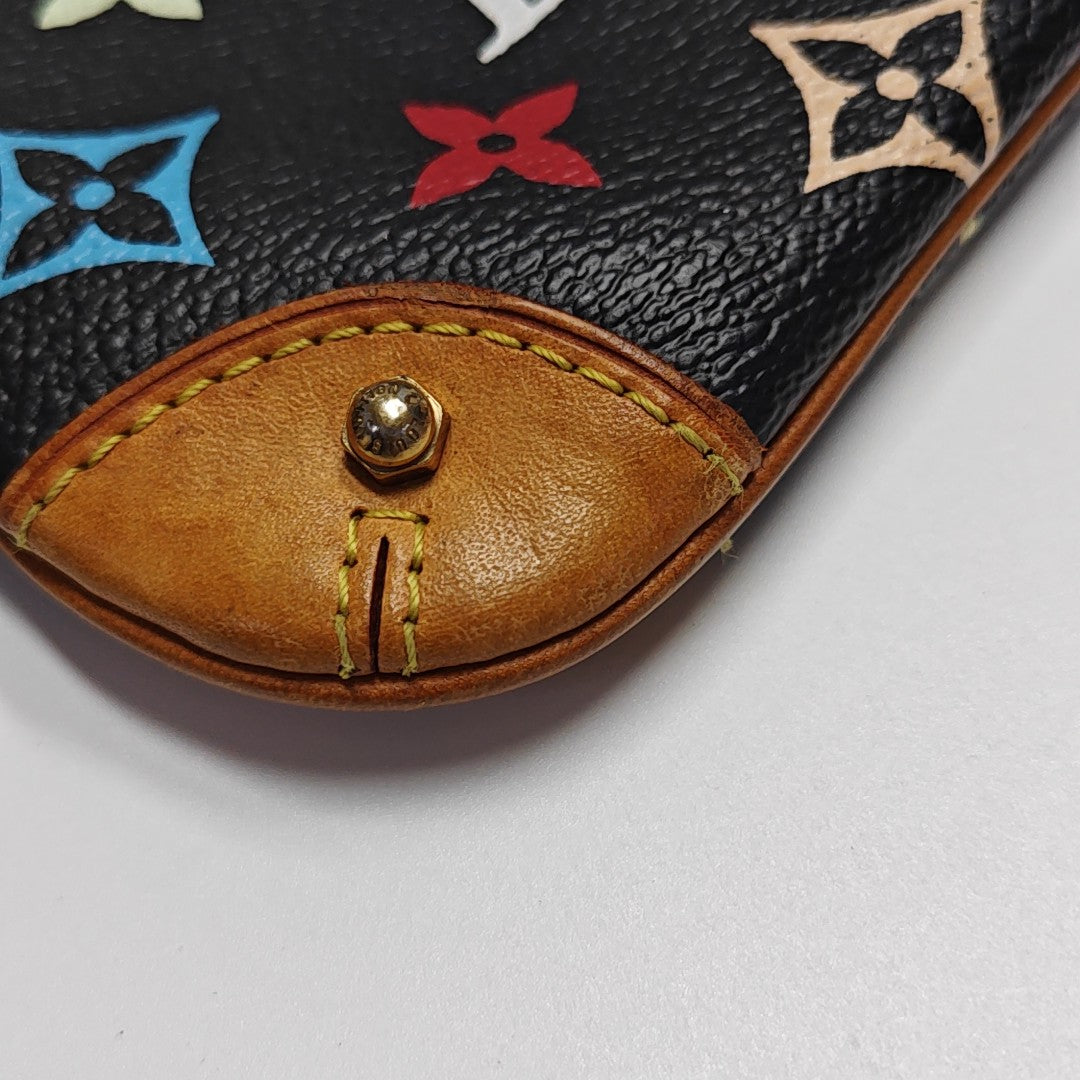 LV × TM VINTAGE MILLA Monogram Coated Canvas Black