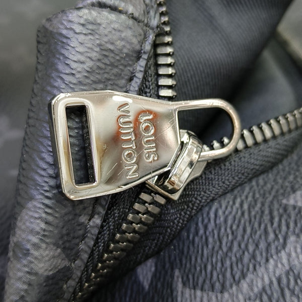 DISCOVERY Monogram Coated Canvas Gray