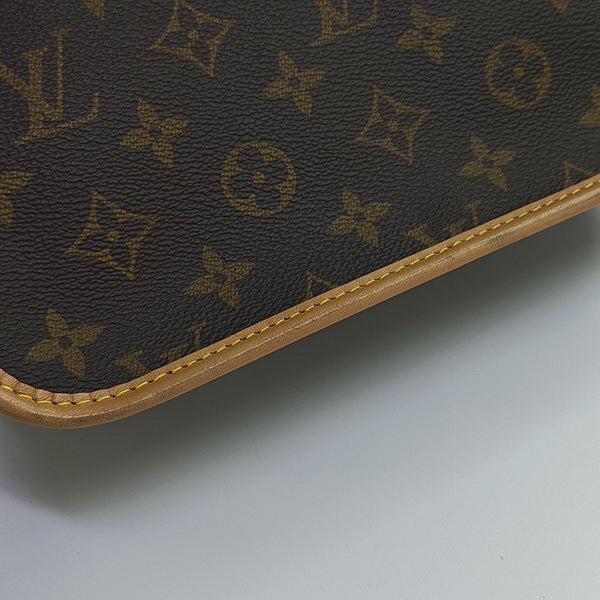 DIANE Monogram Coated Canvas Brown