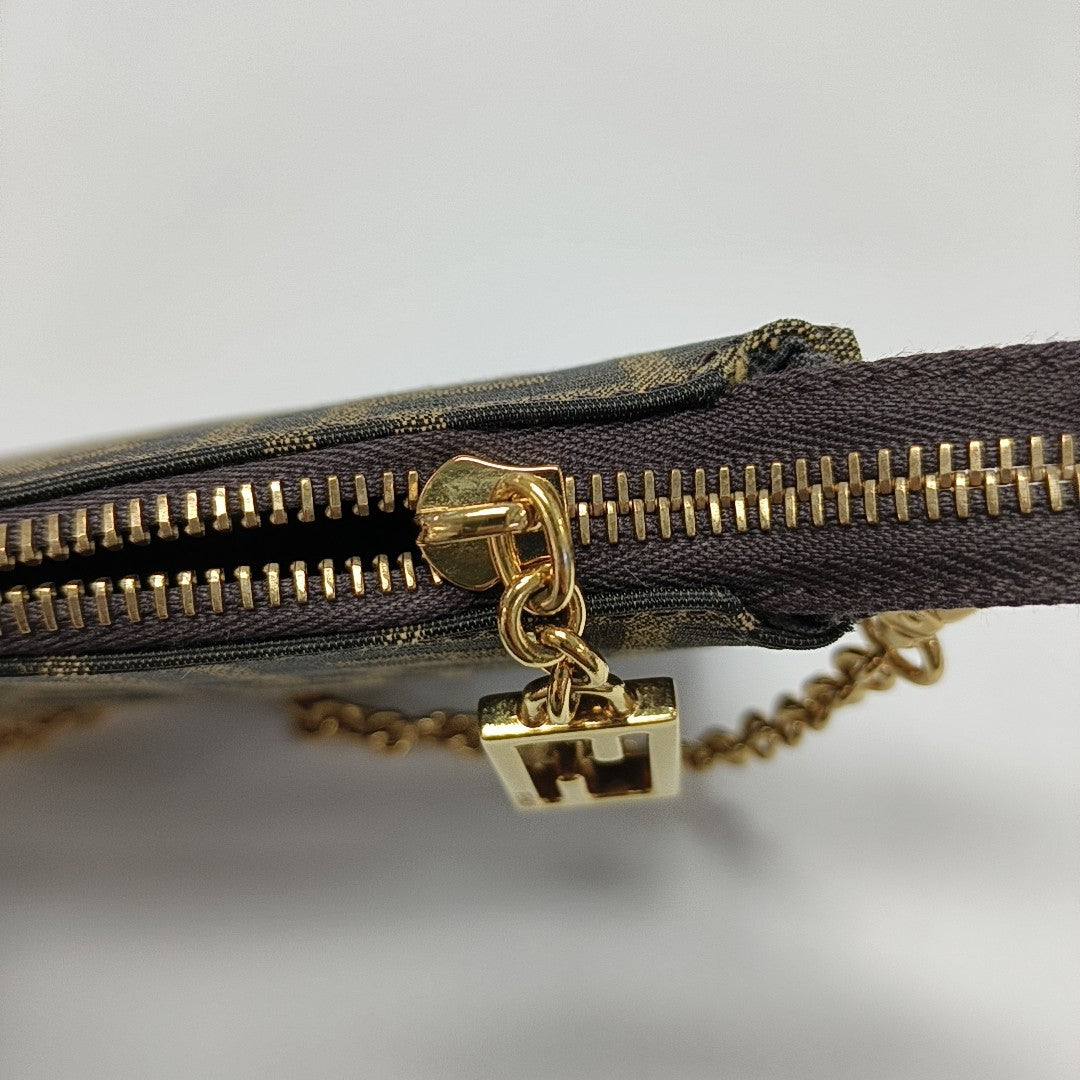 Baguette Mini Canvas Brown