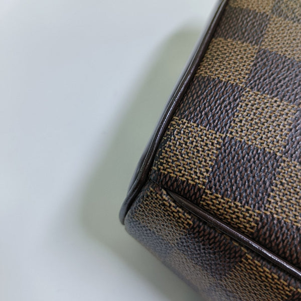 IPANEMA PM Damier Ebene Coated Canvas Brown