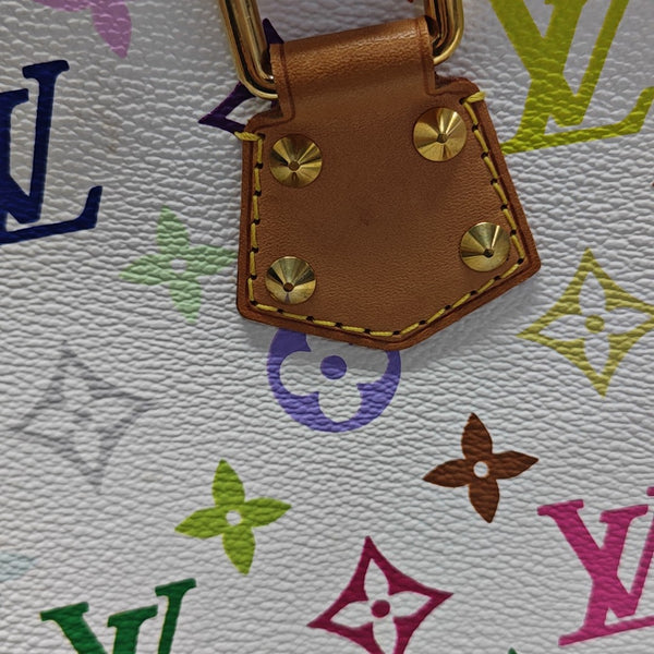 LV × TM DEAUVILLE Monogram Coated Canvas White