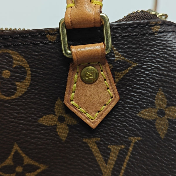 SPEEDY Nano Monogram Coated Canvas Brown