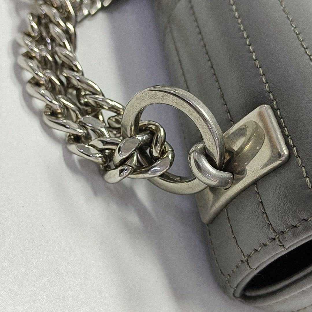 Diagramme Quilted Calfskin Gray