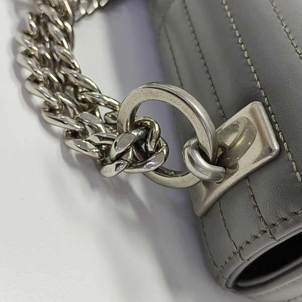 Diagramme Quilted Calfskin Gray