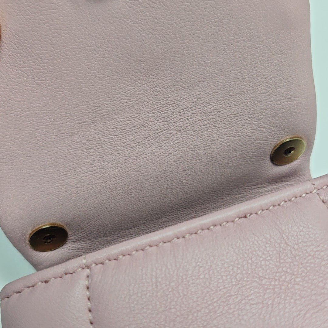 SERPENTI FOREVER Super Mini Calfskin Pink