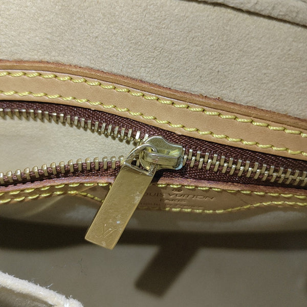 LOOPING MM Monogram Coated Canvas Brown