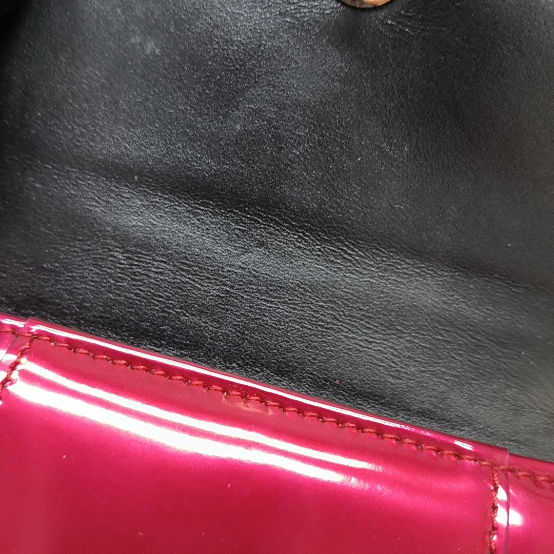 SERPENTI FOREVER Small Patent Leather Red