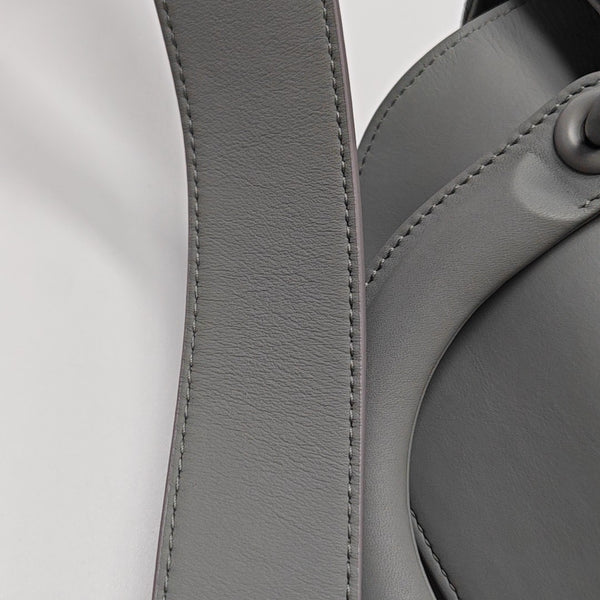 Lady Dior Small Cannage Lambskin Gray