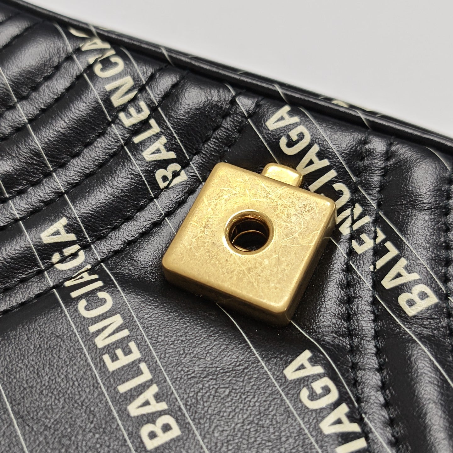 The Hacker Project Small Calfskin Black