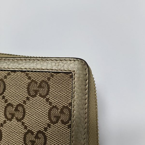 Monogram Canvas Wallet Beige
