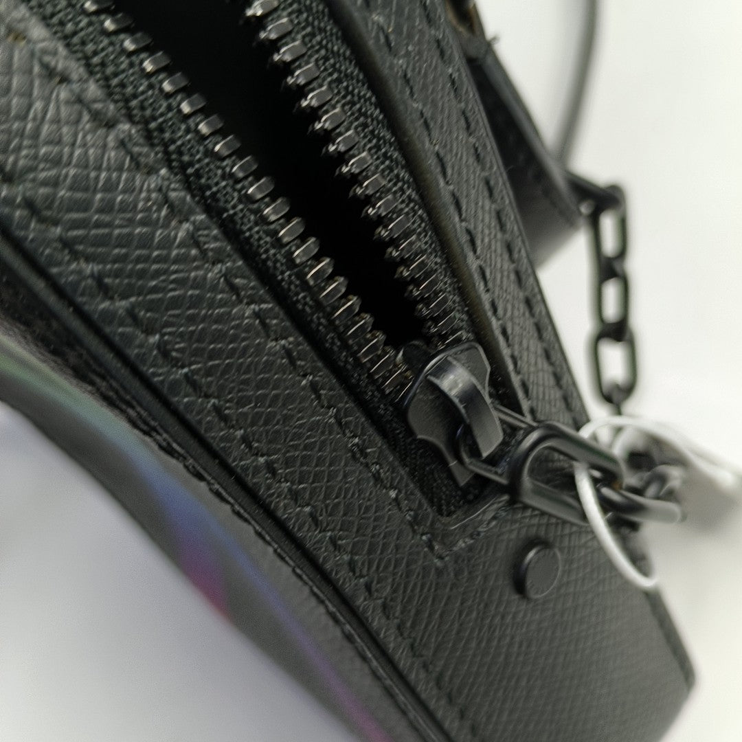 DANUBE Mini Calfskin Black