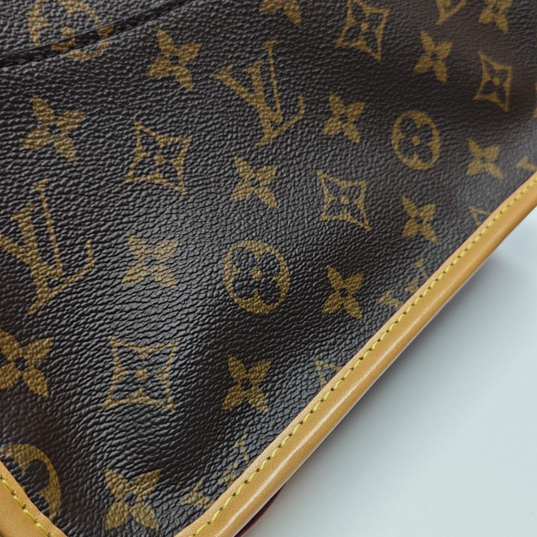 DIANE Monogram Coated Canvas Brown