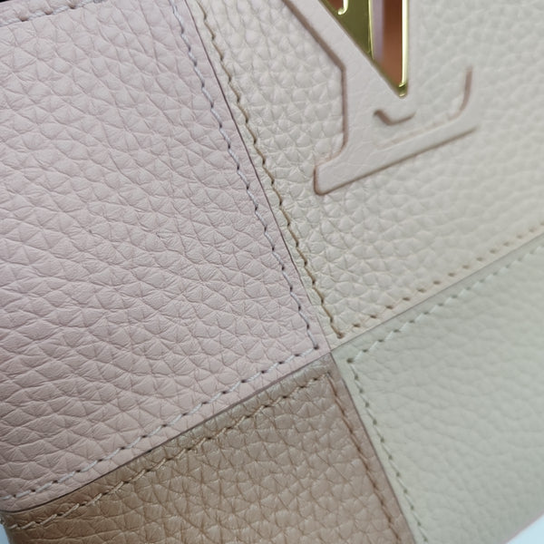 CAPUCINES Mini Calfskin Pink