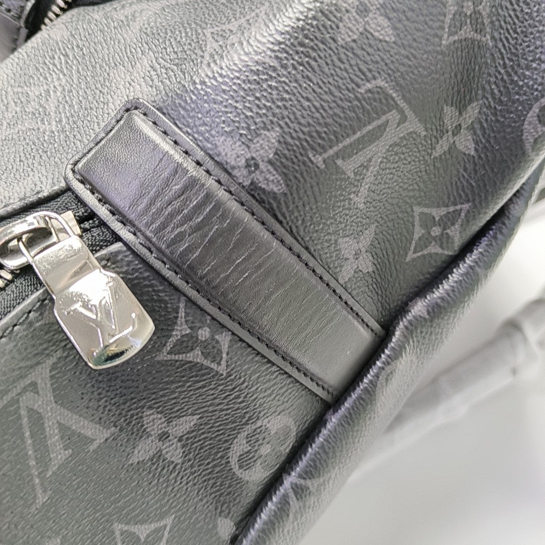 DISCOVERY PM Monogram Coated Canvas Black