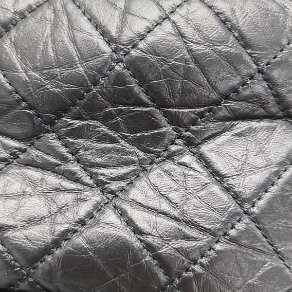 GABRIELLE Small Quilted Calfskin Black