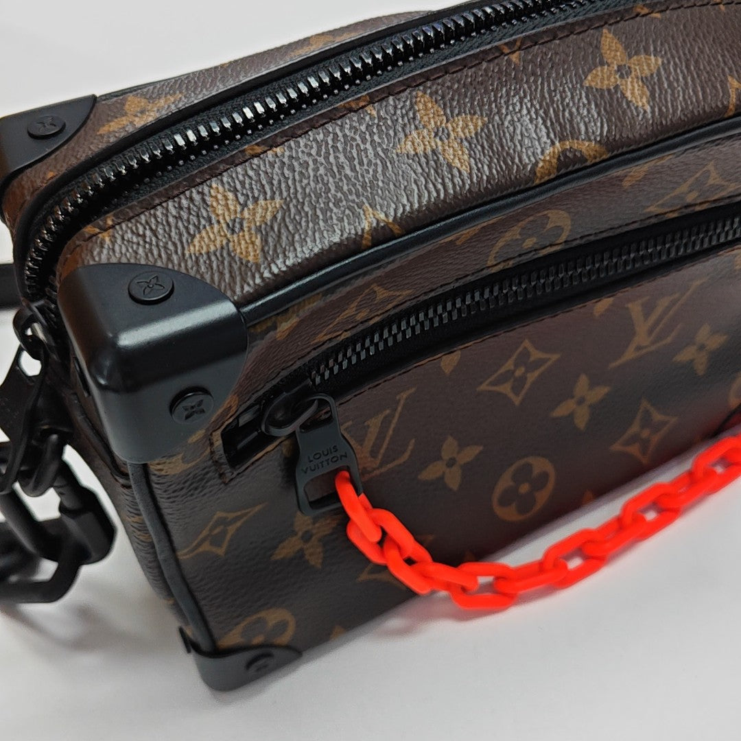 SOFT TRUNK Mini Monogram Coated Canvas Brown