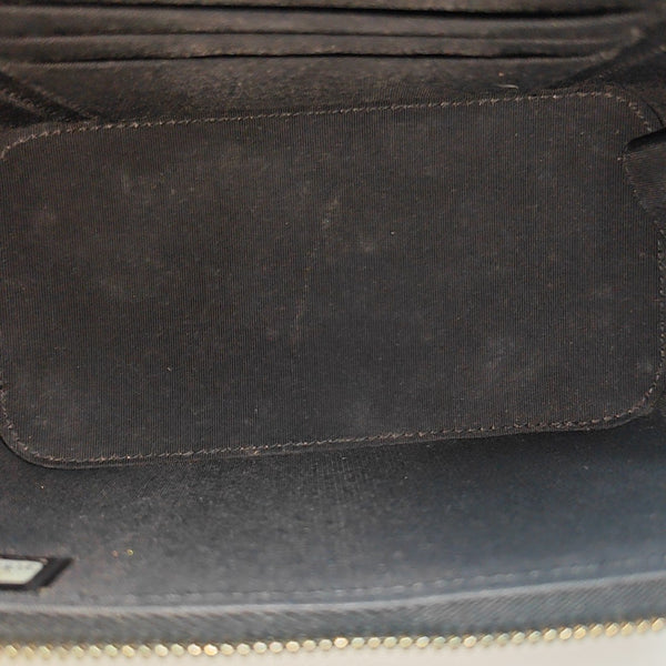 VANITY CASE Small Quilted Lambskin Black
