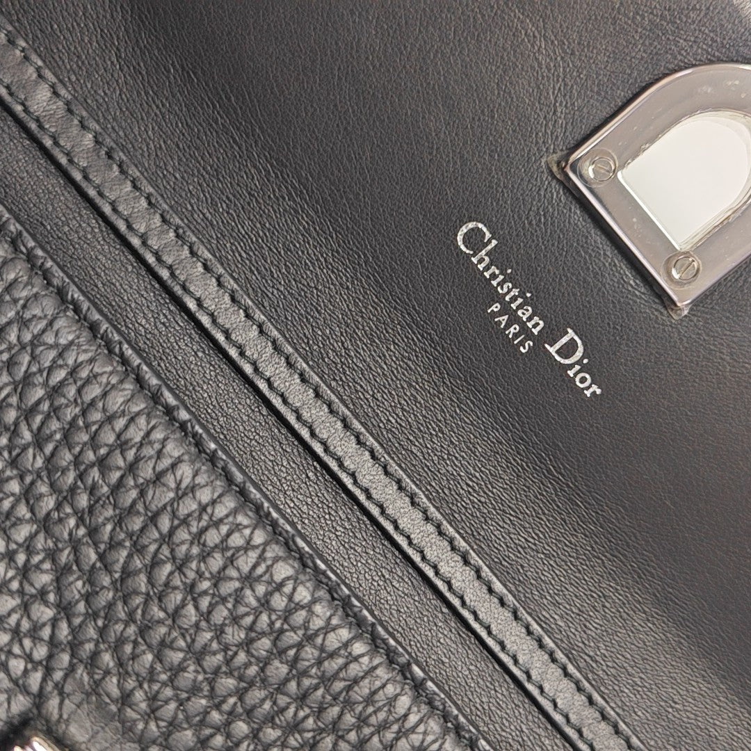 Diorama Small Calfskin Black
