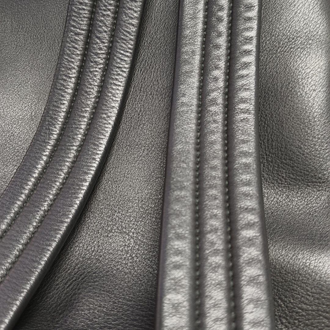 Calfskin Backpack Large Black