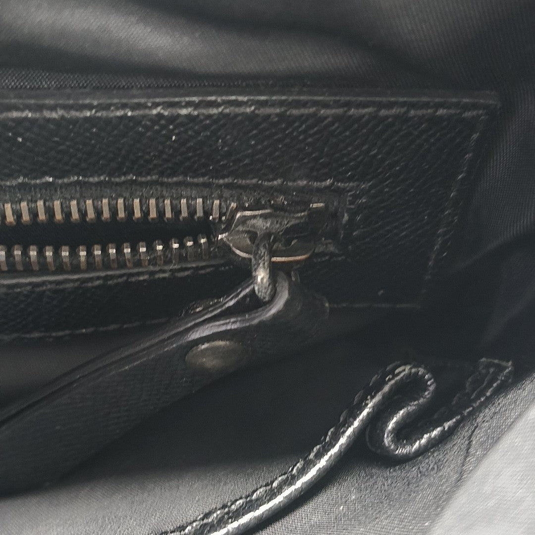 Nylon Shoulder Bag Gray