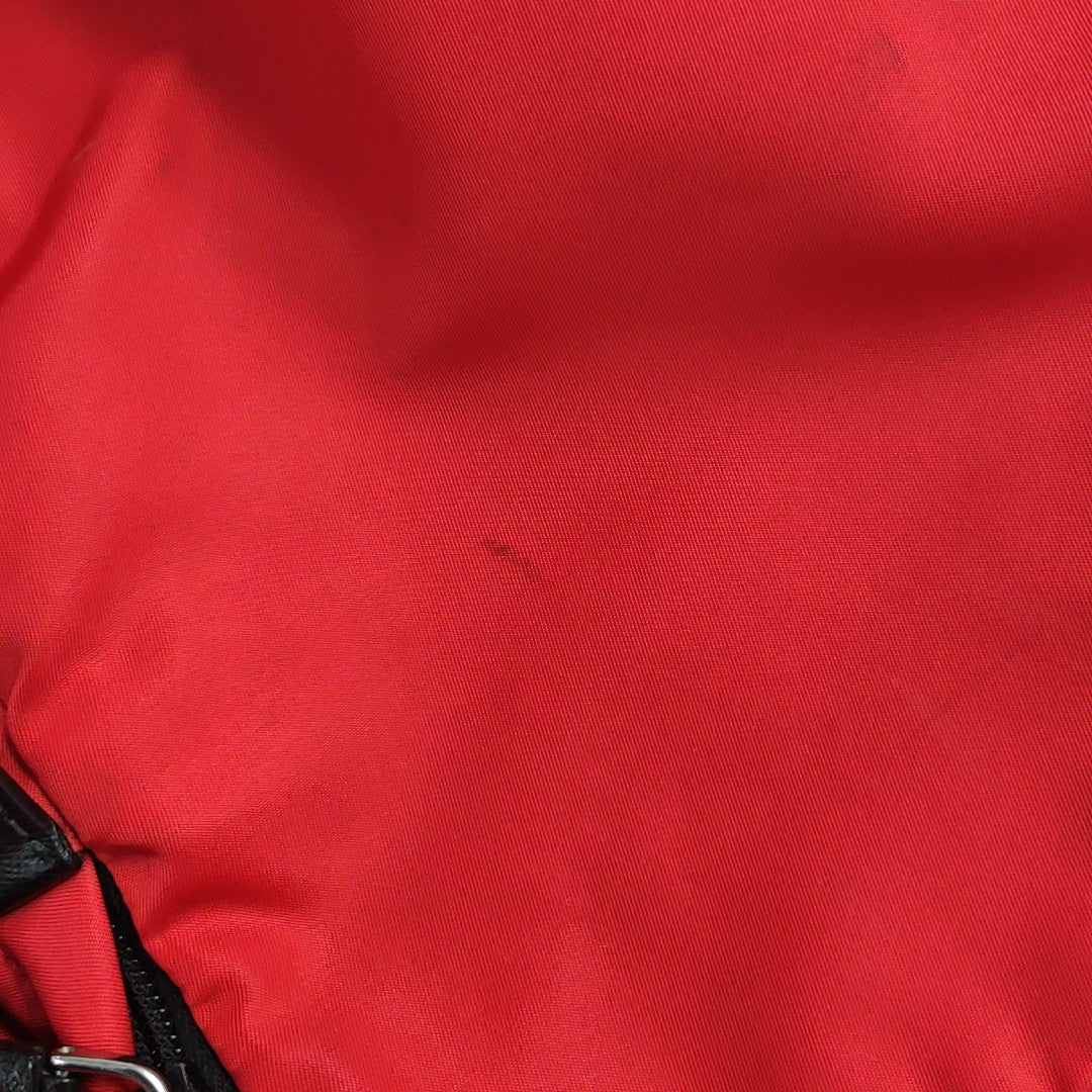 Nylon Backpack Red