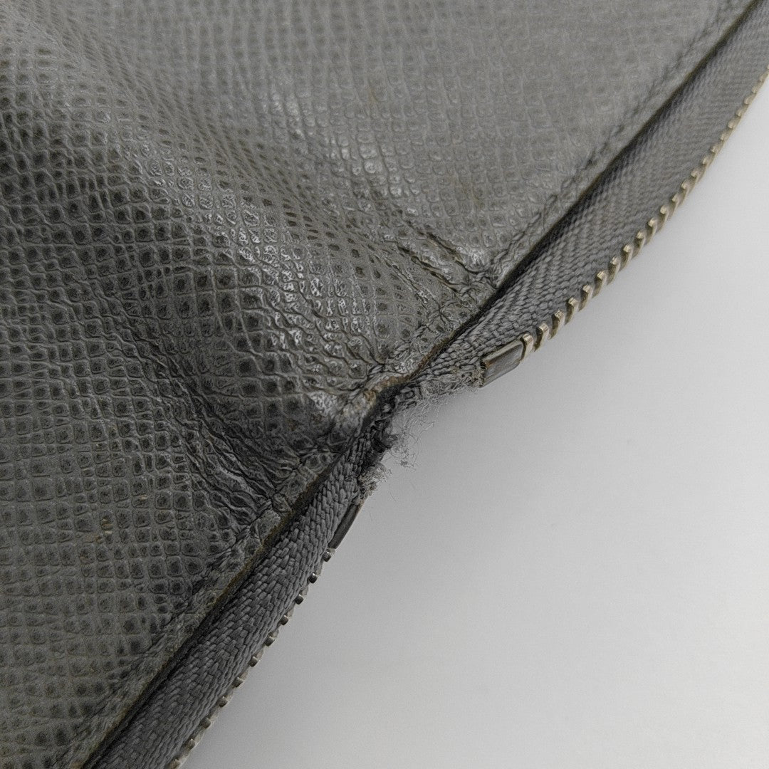 ZIPPY Calfskin Gray Wallet