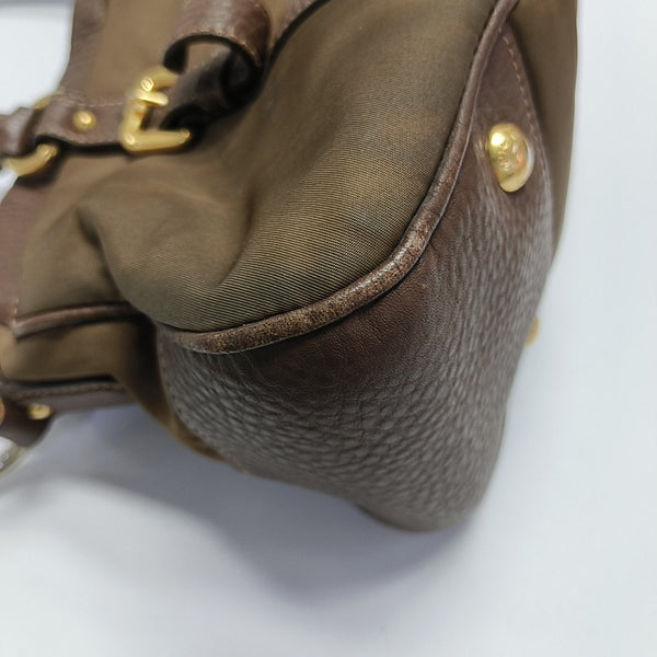 Gaufre Nylon Brown