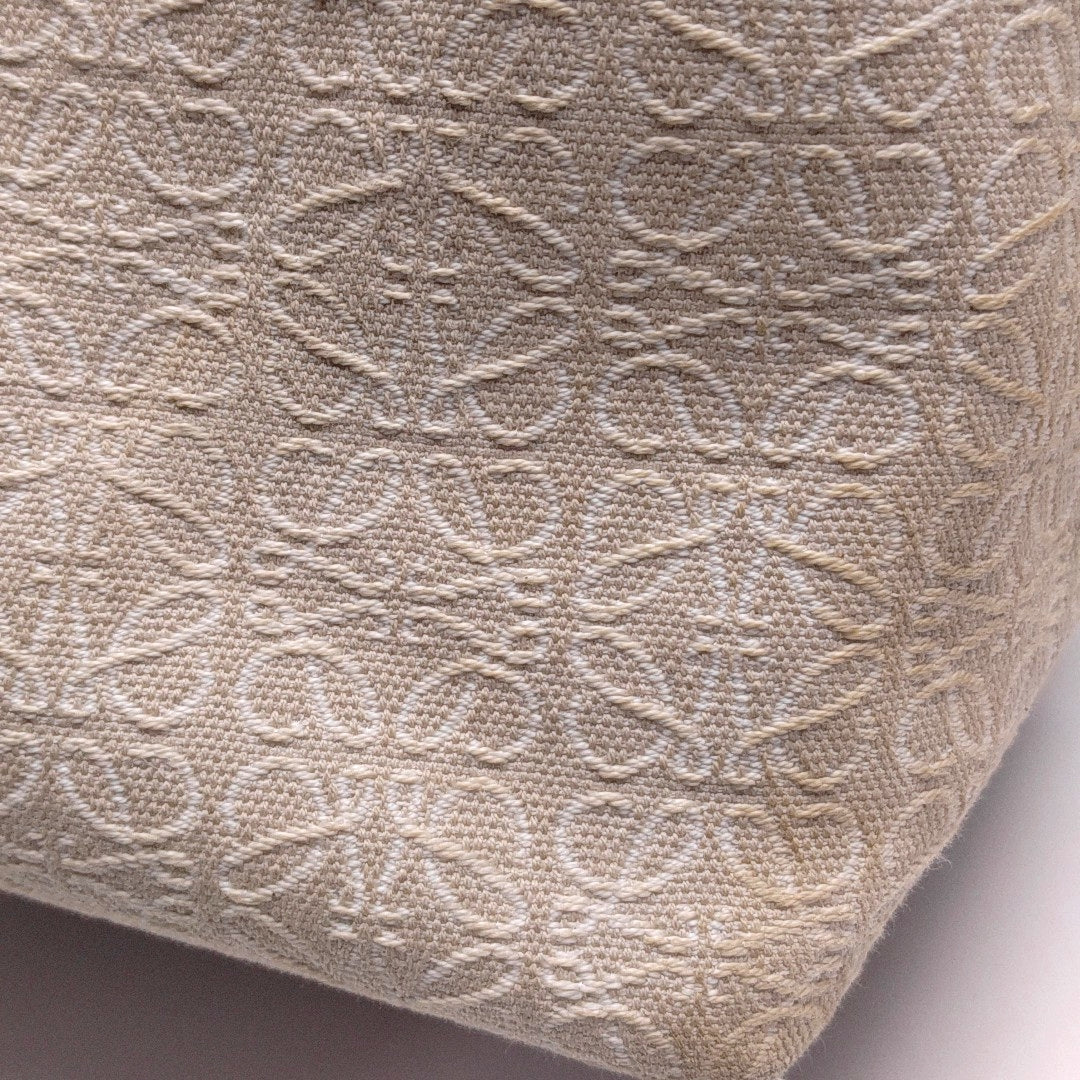 Cubi Monogram Canvas Beige
