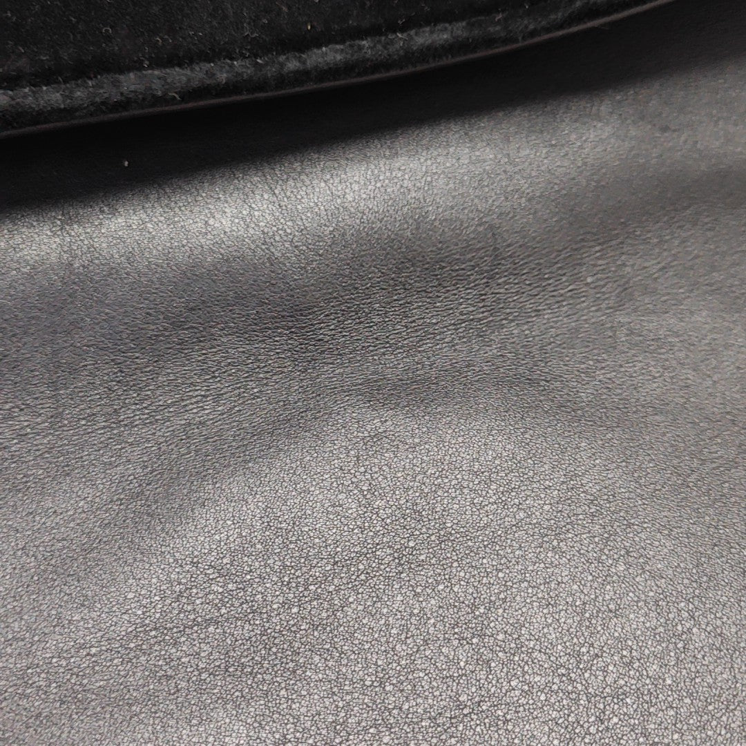 GG Marmont Large Quilted Velvet Black