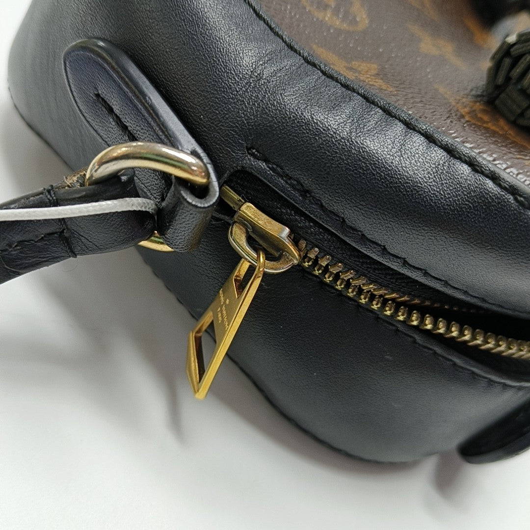 SAINTONGE Monogram Coated Canvas Brown