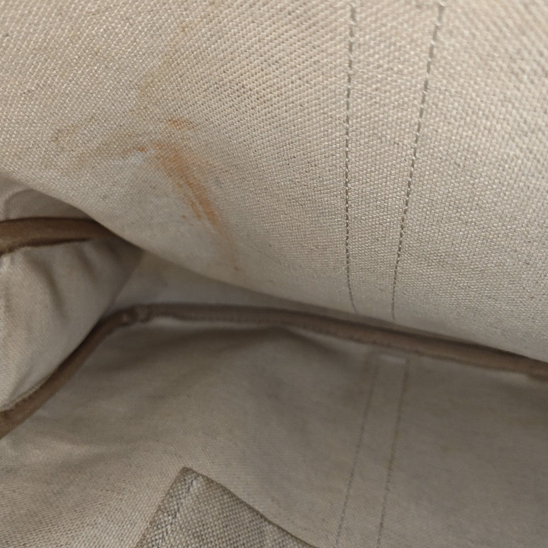 Duffle Quilted Coated Canvas Beige