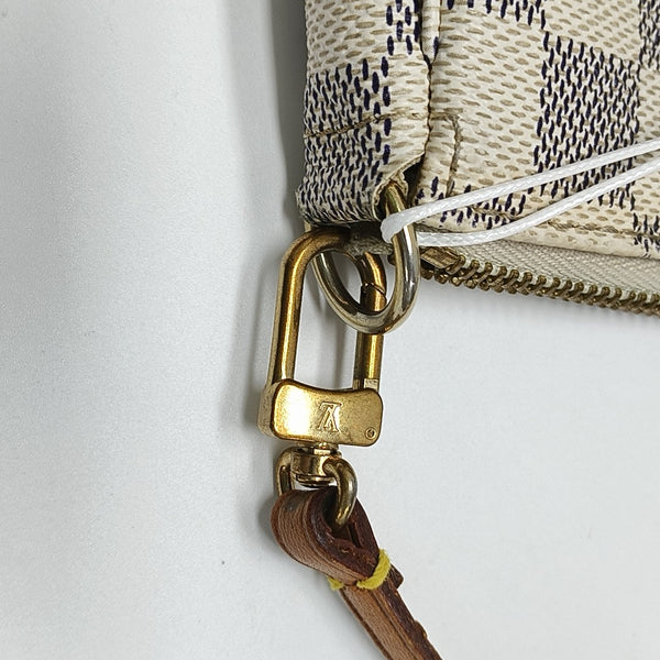 ACCESSOIRES GM Damier Azur Coated Canvas White