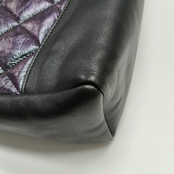 CHANEL 31 Small Quilted Calfskin Metallic
