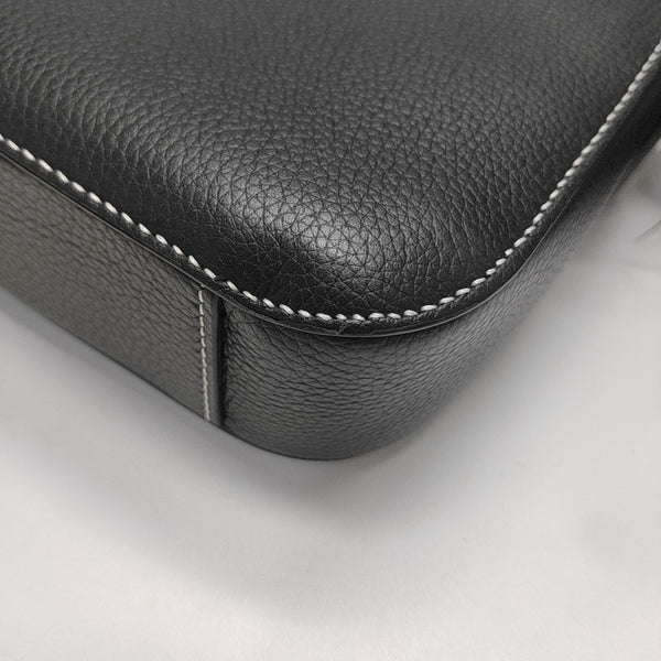 Saddle Small Calfskin Black