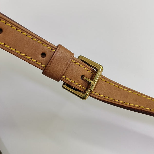 MUSETTE TANGO Monogram Coated Canvas Brown