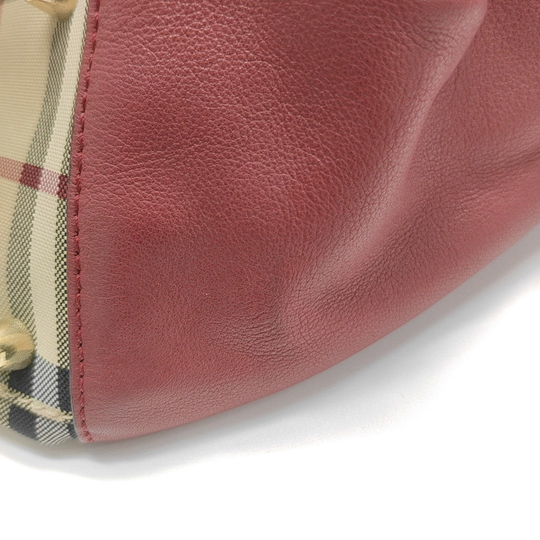 Coated Canvas Tote Bag Beige