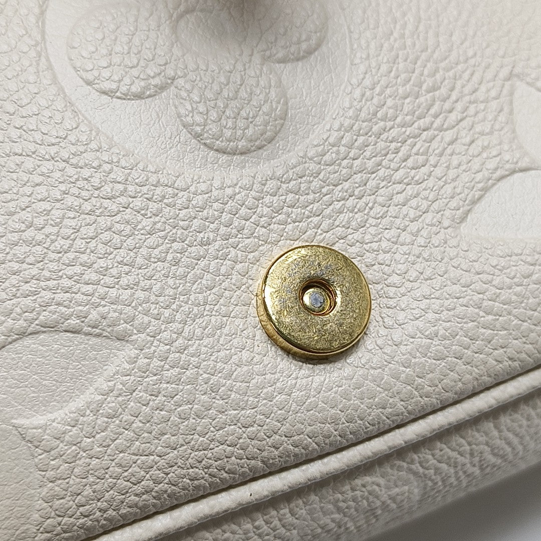 DIANE Monogram Calfskin Beige