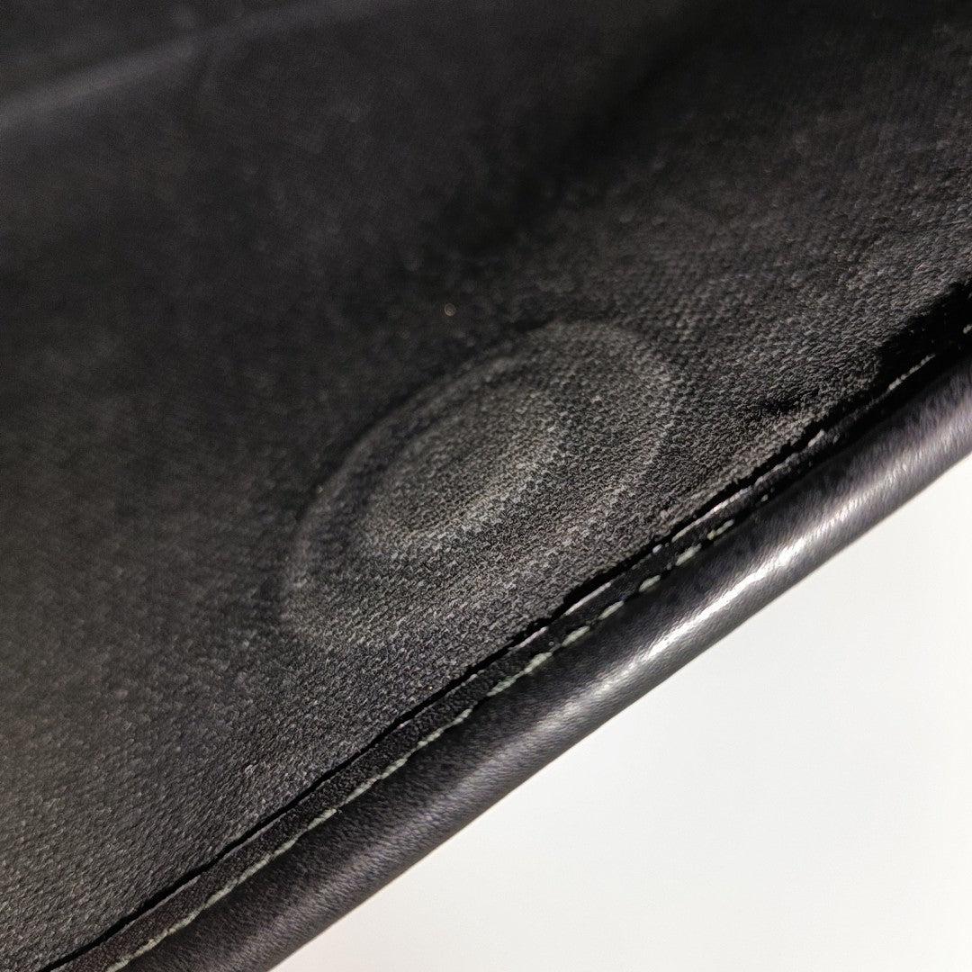 Neo Vintage Monogram Coated Canvas Black