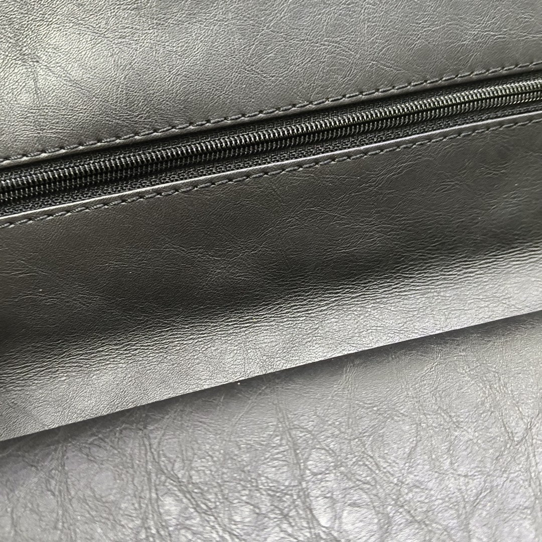 2.55 227 (jumbo) Quilted Calfskin Black