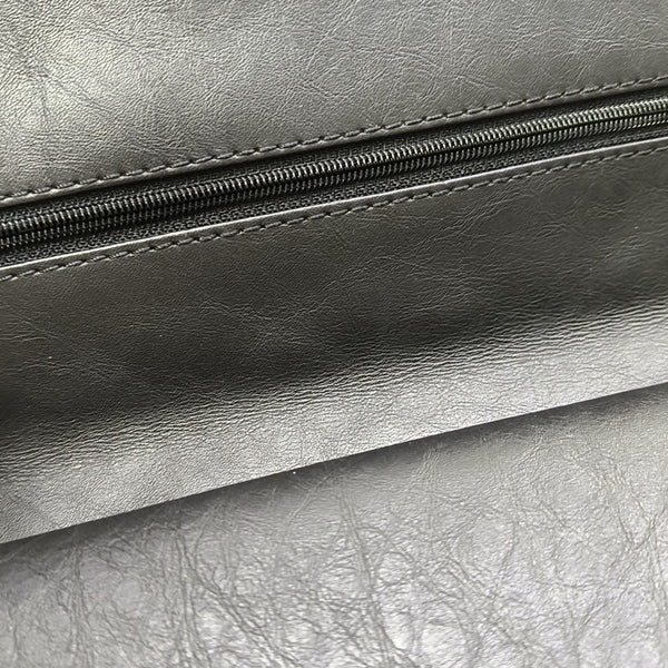 2.55 227 (jumbo) Quilted Calfskin Black