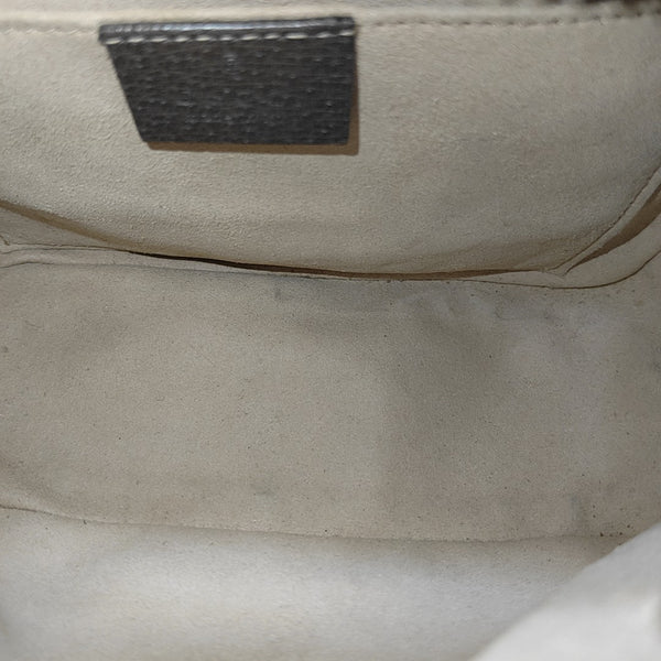 Ophidia Mini Monogram Coated Canvas Beige