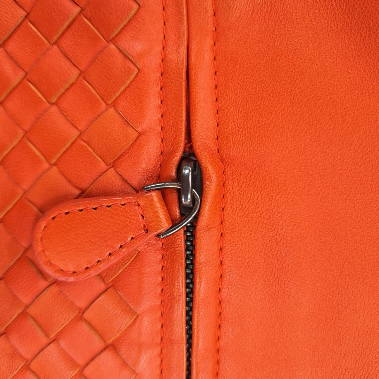 Lambskin Tote Bag Red