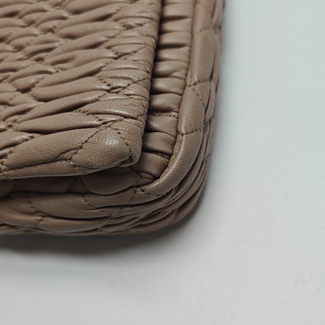Crystal Quilted Lambskin Pink