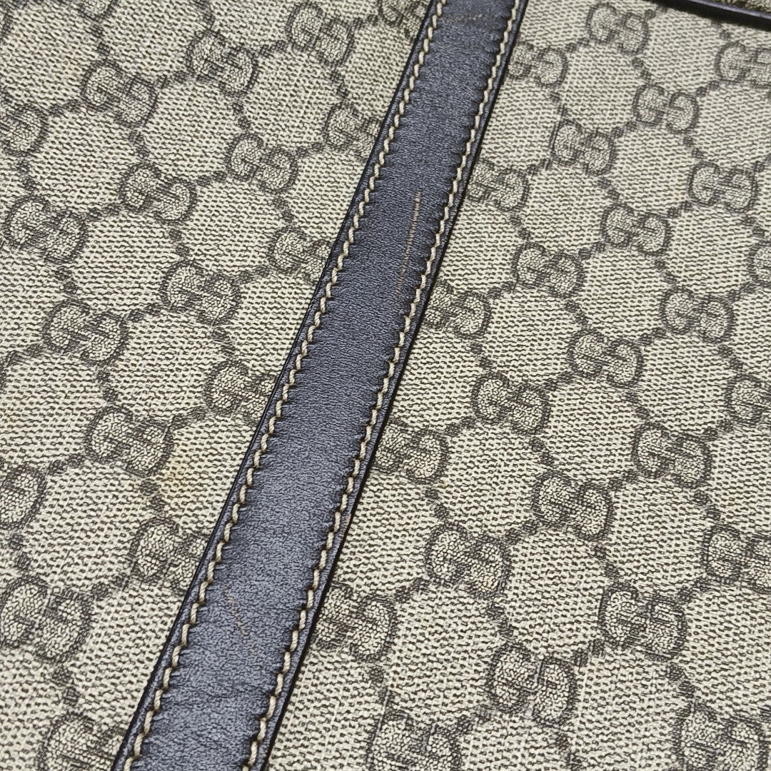 Duffle Monogram Coated Canvas Beige