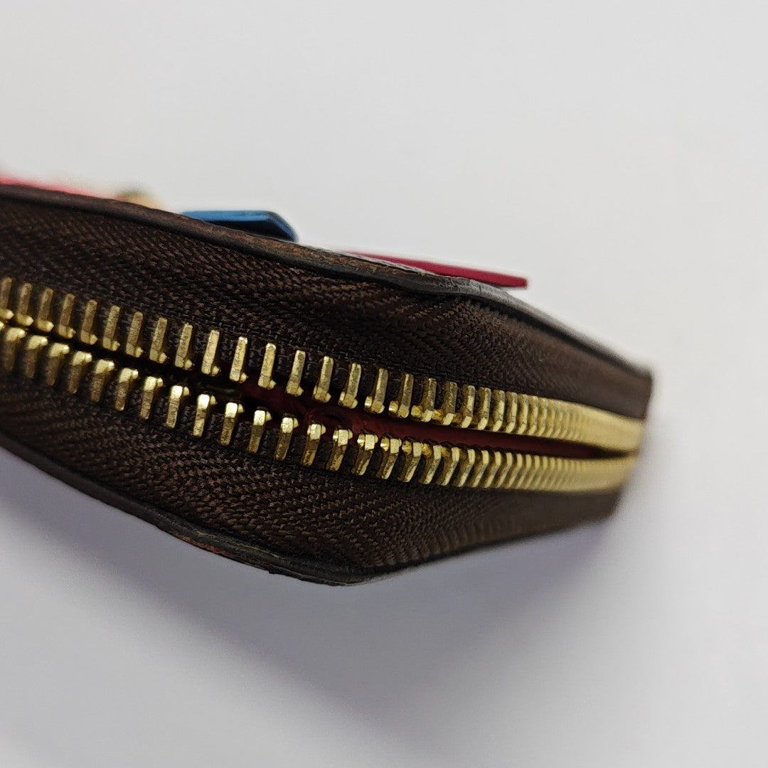 FÉLICIE Monogram Coated Canvas Brown Wallet