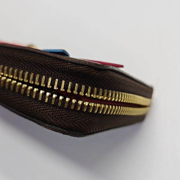 FÉLICIE Monogram Coated Canvas Brown Wallet