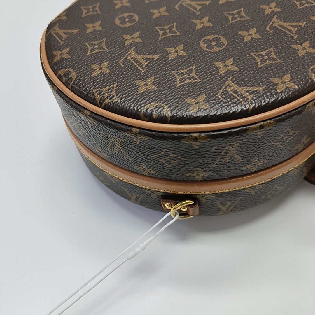 BOITE CHAPEAU PM Monogram Coated Canvas Brown